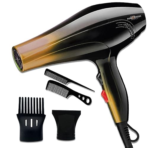 Pick Ur Needs Salon Grade High Range Professional Hair Dryer For Men & Women With Comb & Concentrator (3500 Watt),Brown