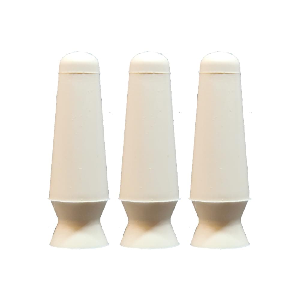 DMV Scleral Cup Large Contact Lens Handler -3 Pack - Inserts and Removes Scleral Contact Lenses and Prosthetic Eyes (White)