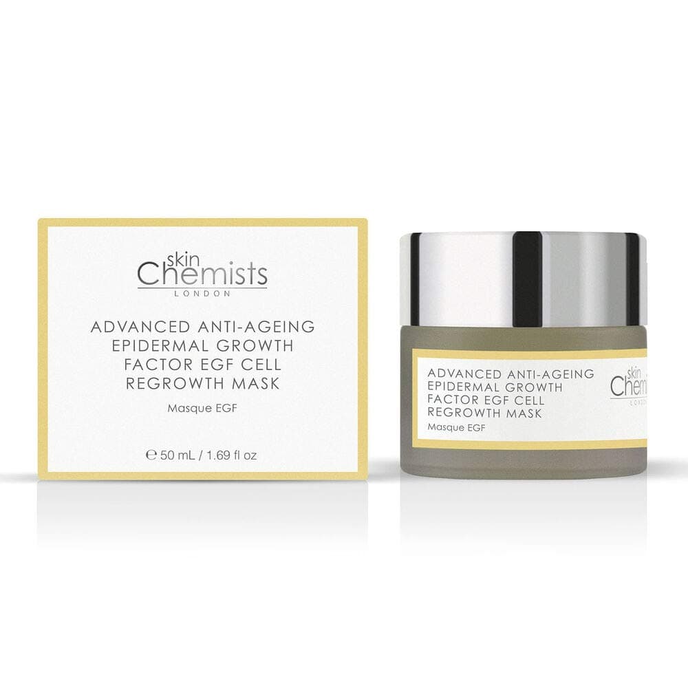 skinChemists: Advanced Epidermal Growth Factor Cell Regrowth Mask - 50ml Achieves Firmer Skin Anti-Ageing Anti-Allergic Anti-Bacterial