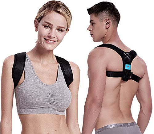 Back Posture Corrector for Women - and Men | Clavicle Support Device, Back Straightener Upright Adjustable (Universal Size)