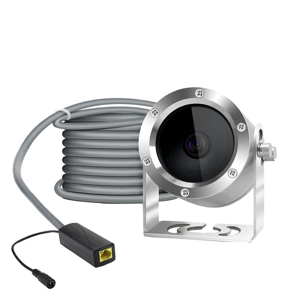 Barlus Underwater Camera, Aquarium Live Streaming Pond 5MP Camera with 32ft Cables