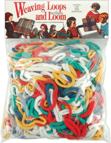 Wool Novelty Weaving Loops and Loom