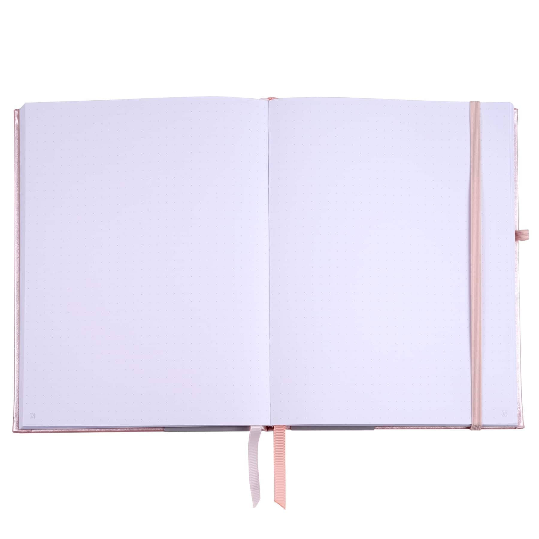 Artist's Loft Hardcover Dot Journal with Pocket, 6" x 8"