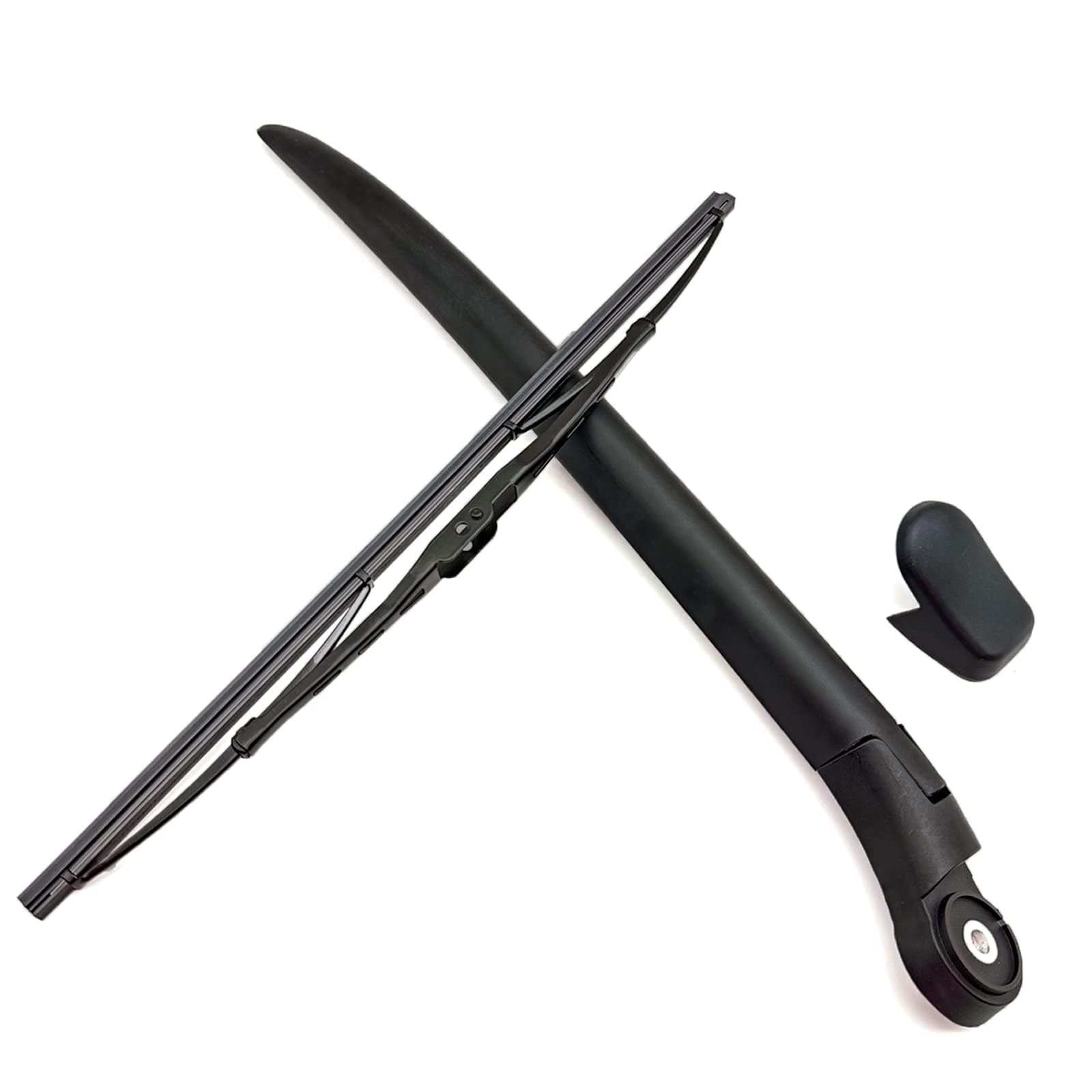 Porsche Cayenne 2003-2010 Rear Windshield Wiper Arm & Blade Set, Factory OE Style, 955-628-040-02, 955-628-050-00