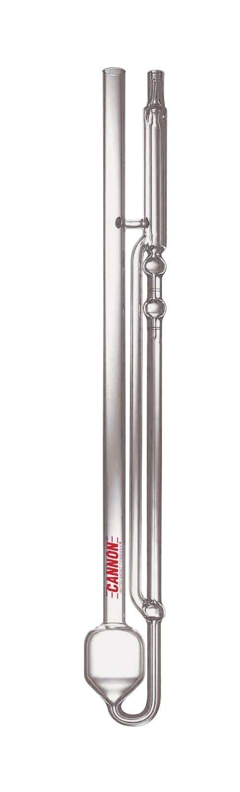 Cannon-Ubbelohde CUSMC-200 Calibrated Viscometer, 20 to 100 Centistokes Viscosity Range, Size 200