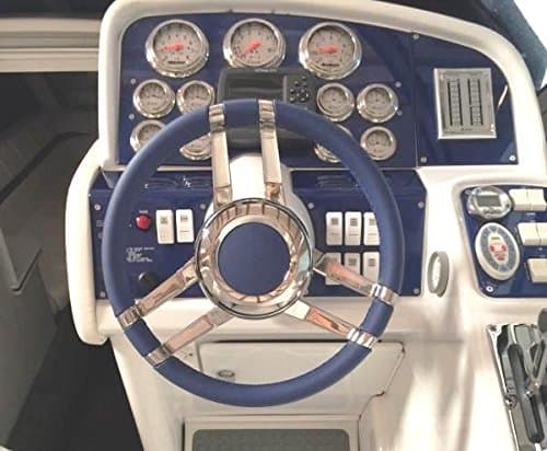 CARLOTTA 13-3/4" Steering Wheel - Blue