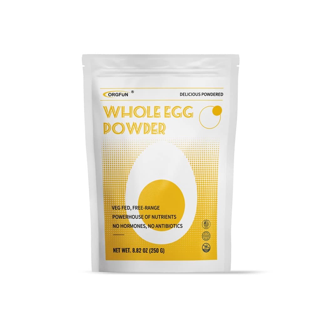 Whole Powdered Eggs, Just One Ingredient, Pasteurized Made In The USA, Great For Baking, 8.82 Ounces