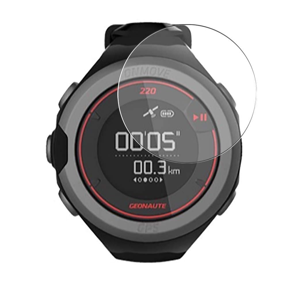 Vaxson 3-Pack Tempered Glass Screen Protector, compatible with Geonaute OnMove 220, Film Protectors 9H Protective Guard