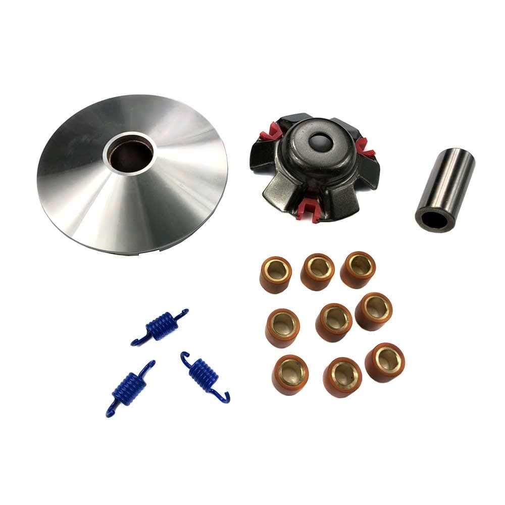 MYK Performance Variator Kit (CVT) for GY6 125cc 150cc 4Stroke Engines, 13g Roller Weights