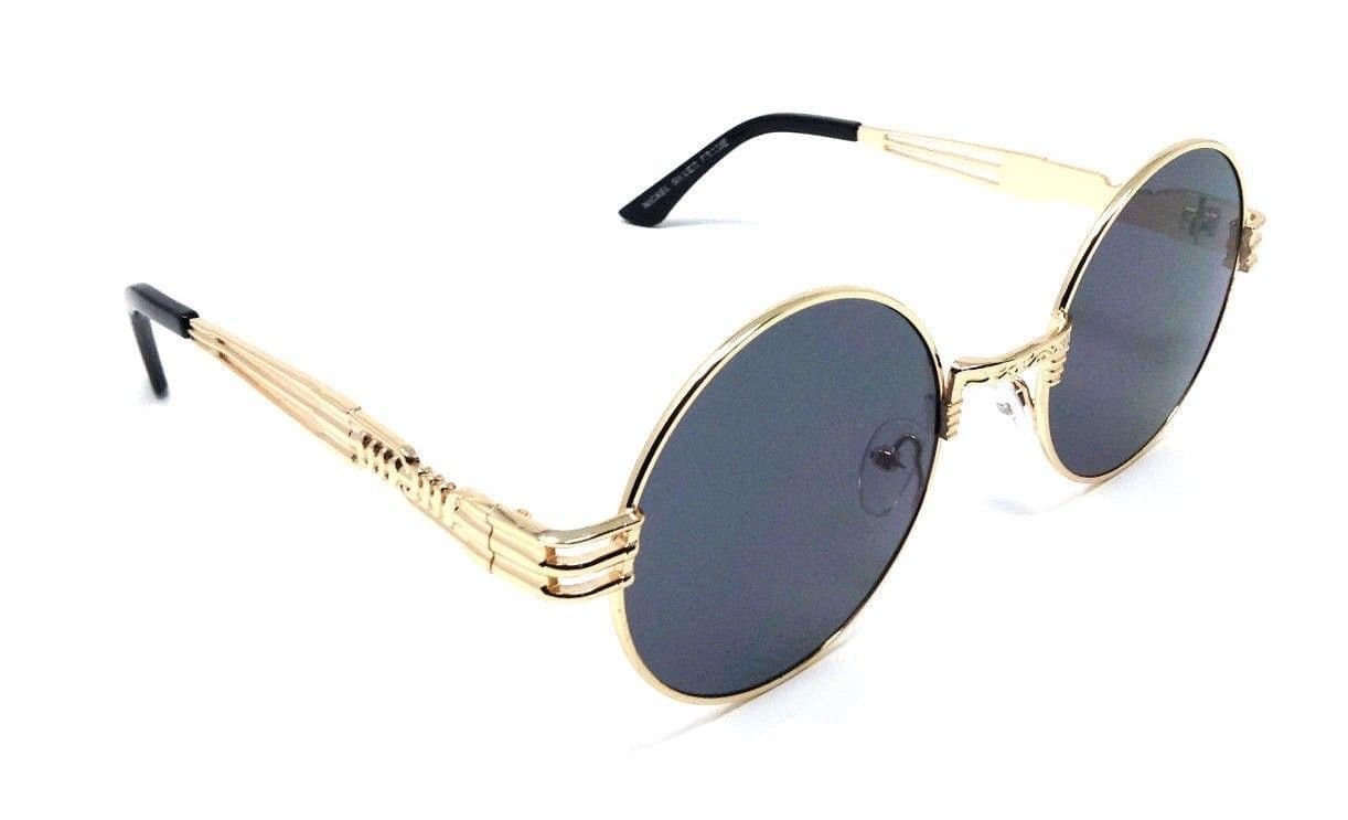 XL Oversized Round Classic Luxury Steampunk Sunglasses