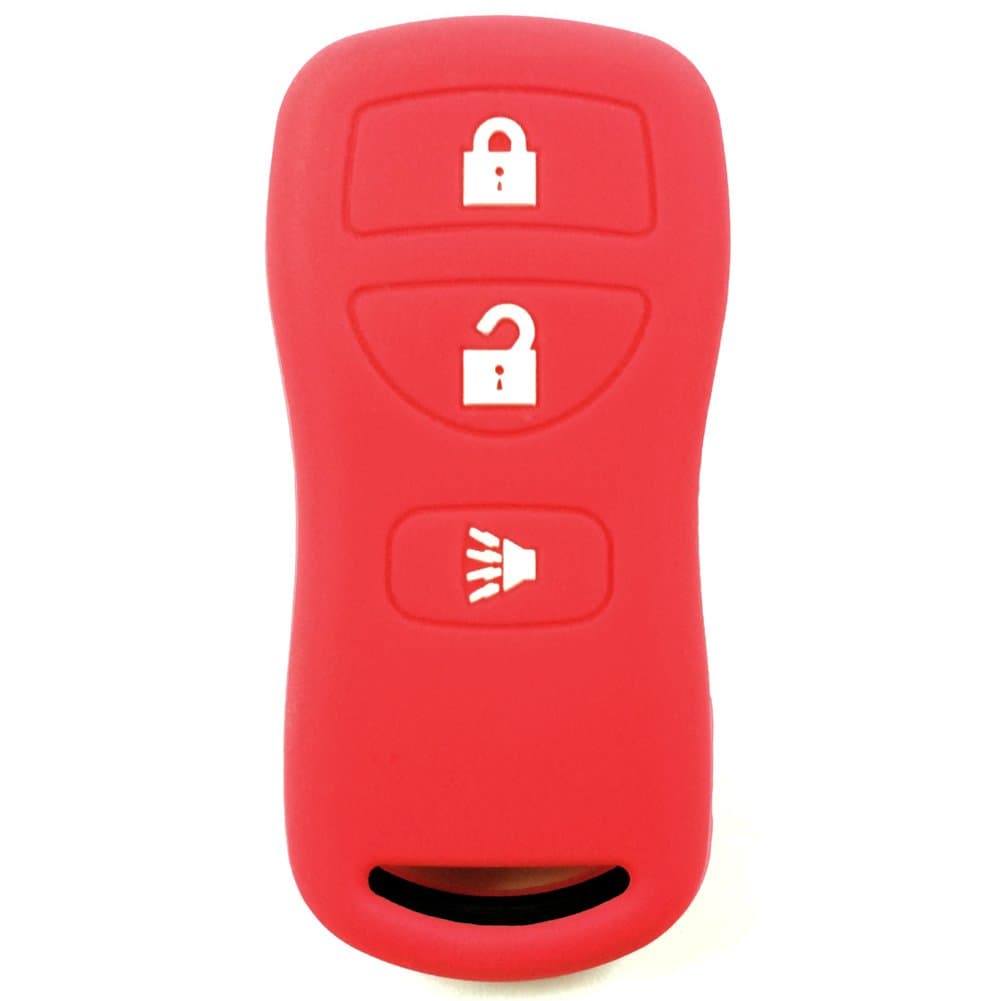 Red Remote Key Cover 3 Button for NISSAN by First Midwest