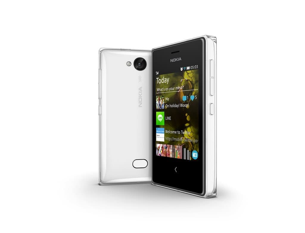 Asha 503 Sim-Free Smartphone - White