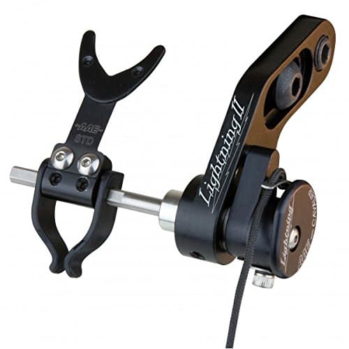 AAE Lightning II Magnetic Fall-Away Arrow Rest RH Black