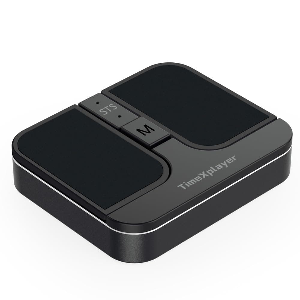 Mini Square Mouse - 2.4GHz Wireless, Dual Bluetooth Connection, Compatible with All Major Operating Systems - High Precision Sensor, Customizable Multi-Function Buttons, Ideal for Office