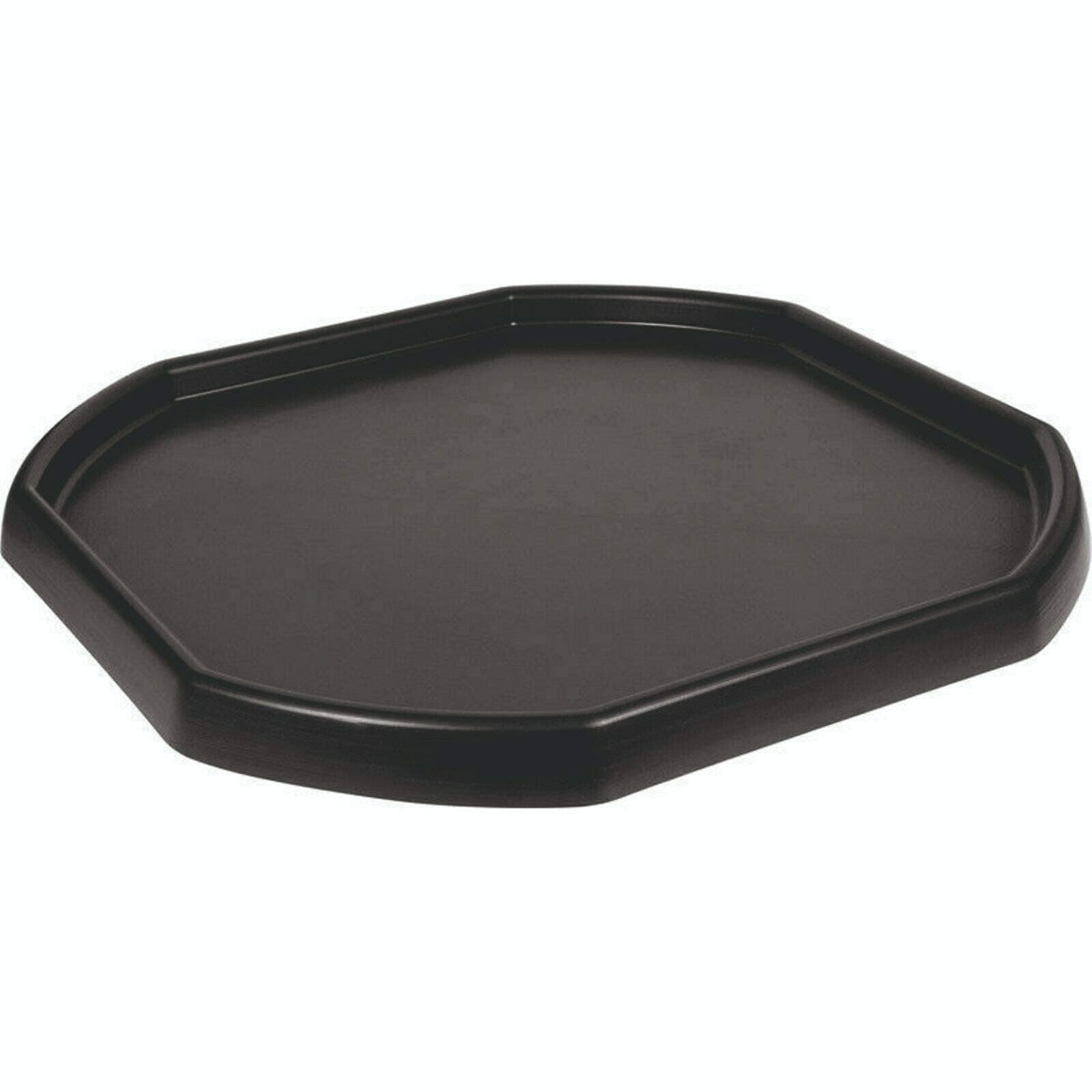 Black Plastic Small Mixing Tray for Cement, Mortar & Sand Plastering – Lightweight Builder’s Mixing Pan for DIY & Construction Use