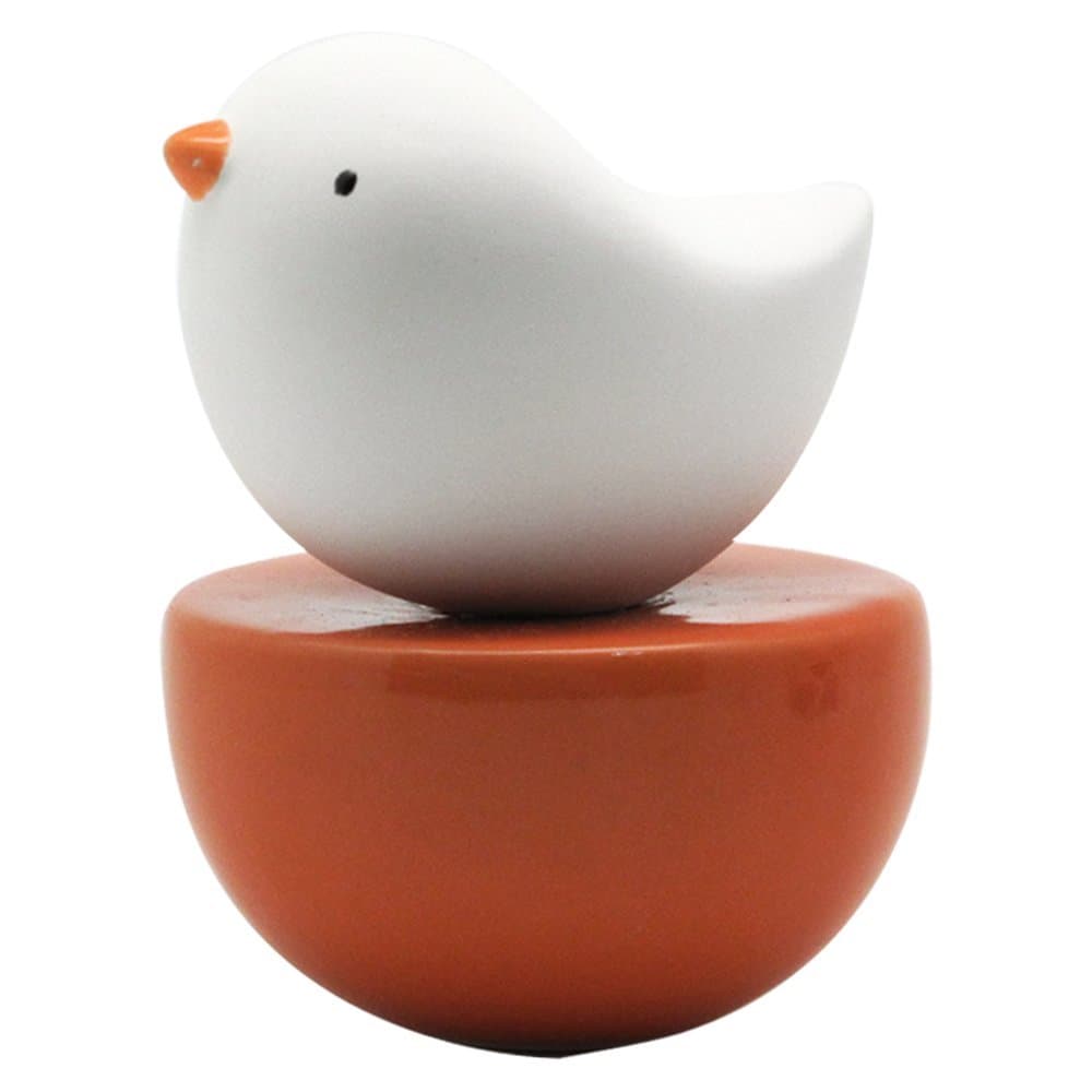 Easy_company Ceramic fragrance diffuser for aromatherapy and decorate your place. Baby bird(Orange vase) : Bebe Bird(orange)