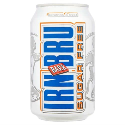 Barr Irn-Bru Sugar Free 330ml Case of 24