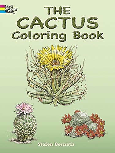 The Cactus Coloring Book (Dover Nature Coloring Book)