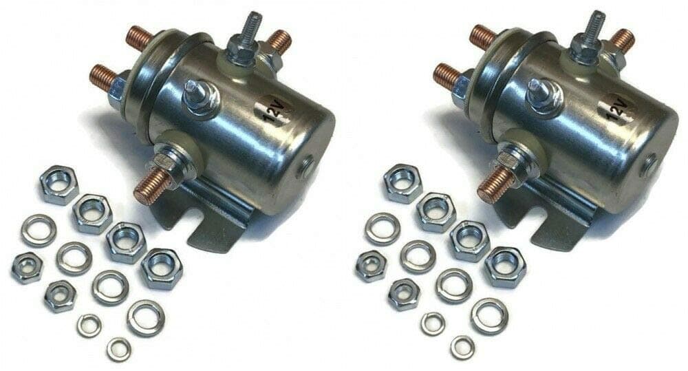 (2 Pack) Relay Switch for Prestolite, Ramsey 440003 440110, Warn 440003 - Winch Motor