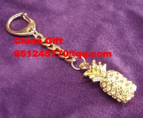 Fengshui Pineapple Keychain with Box