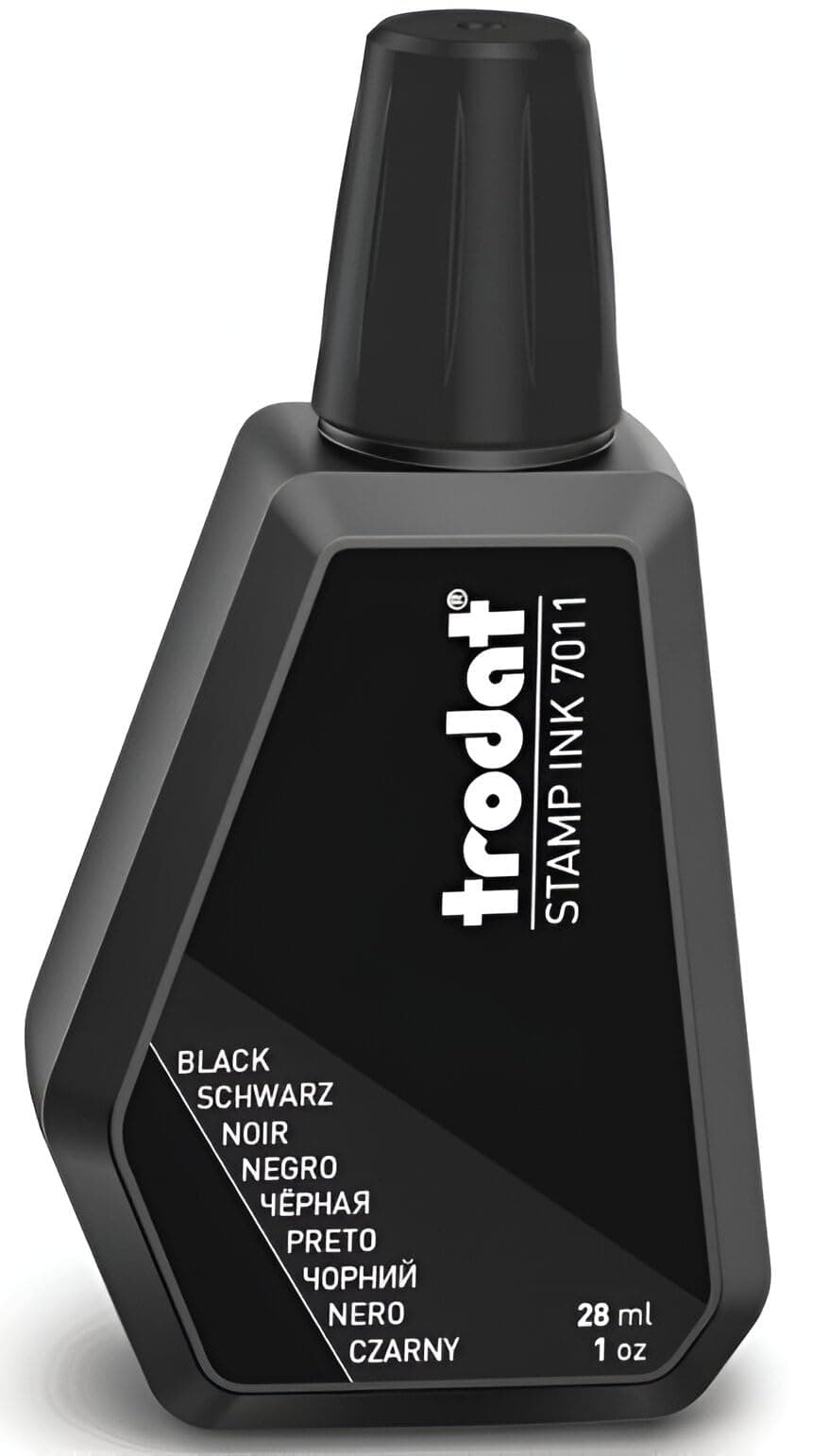 Trodat 55886 28 ml 7011 Stamp Pad Ink - Black