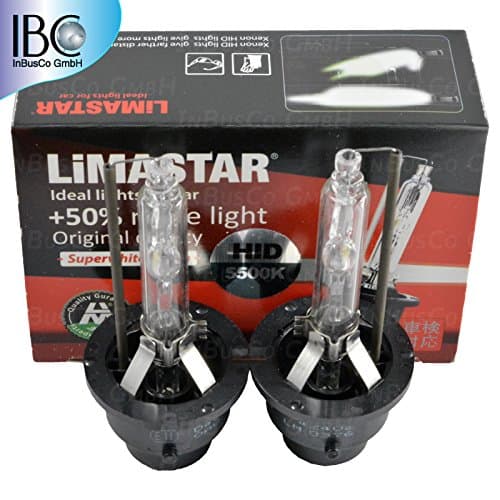2 x Genuine Lima D4S 6000 K Laser White Ultra Xenon Burner Original Lima Star HID 5500 K super white Vision 42402