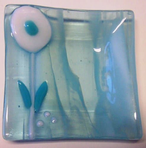 Snazzy Glass Trinket Dish