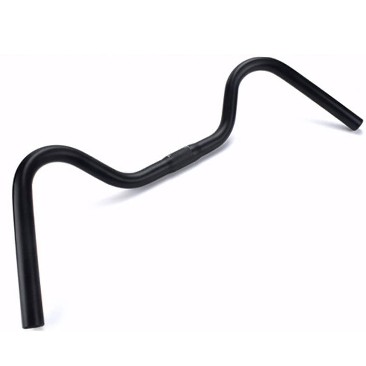 SENQI Road Bicycle MTB Handlebar Comfortable Vintage Highway Fixed Gear Handlebar M Aluminum Alloy Riser Bar (25.4mm x 540mm, 600mm)