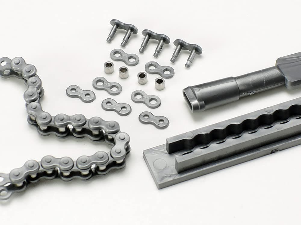 Tamiya 12674 1:6 Motorcycle Chain (Single Links) Af.Tw., Model Making, Crafts, Hobby, Gluing, Accessories, Part