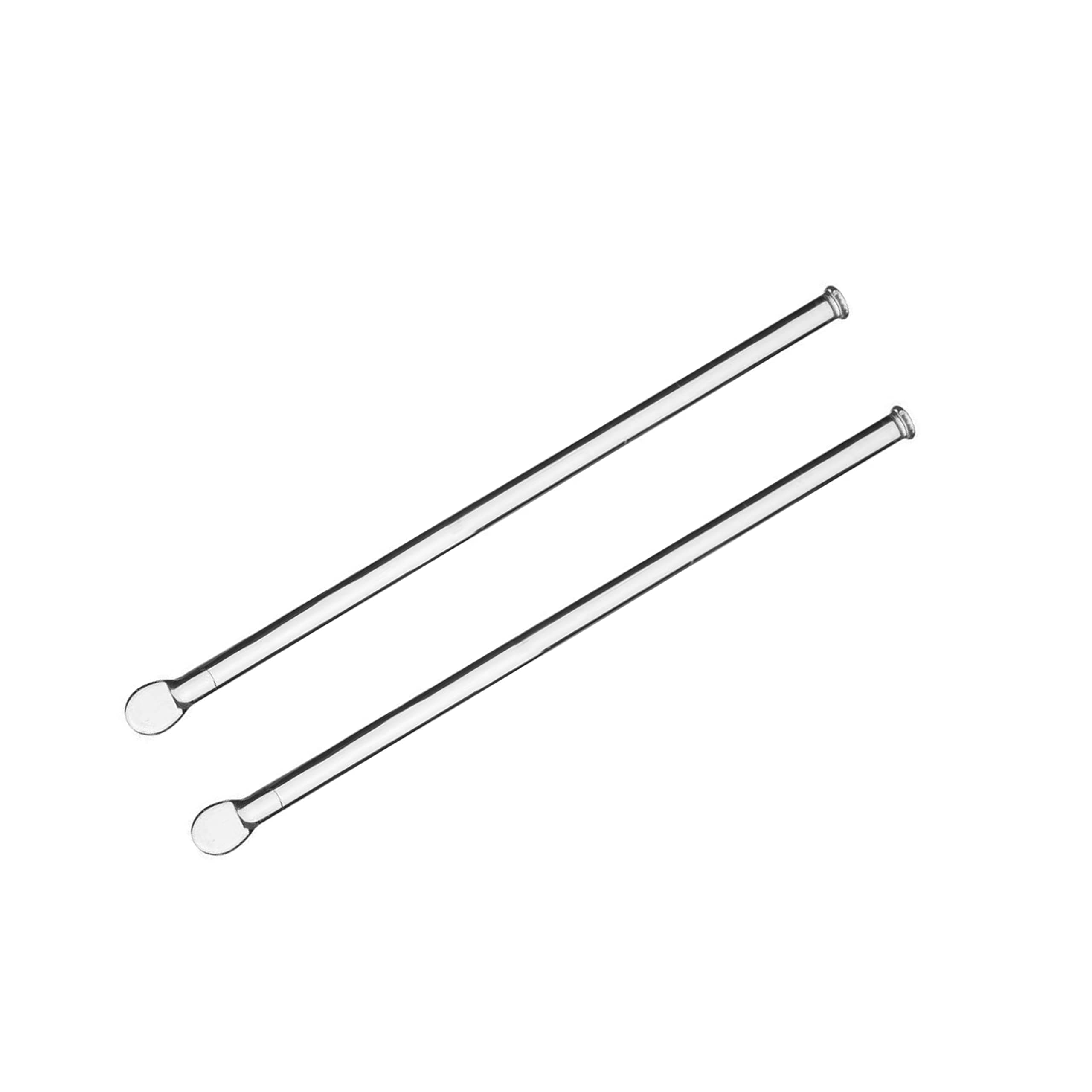 - Glass Stirring Rod with Flat Face Paddle Long Stirrer Multipurpose for Cocktail or Liquid Chemicals Laboratory (150 MM) - Pack of 2