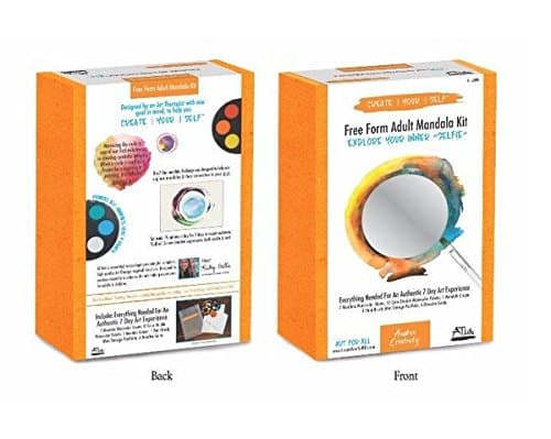 Create Your SELF Art Kit - Meaningful Family Friendly Art Experiences - Fun, DIY Art - Ideal for Families, Kids, Teens & Adults (Recovery Kit)