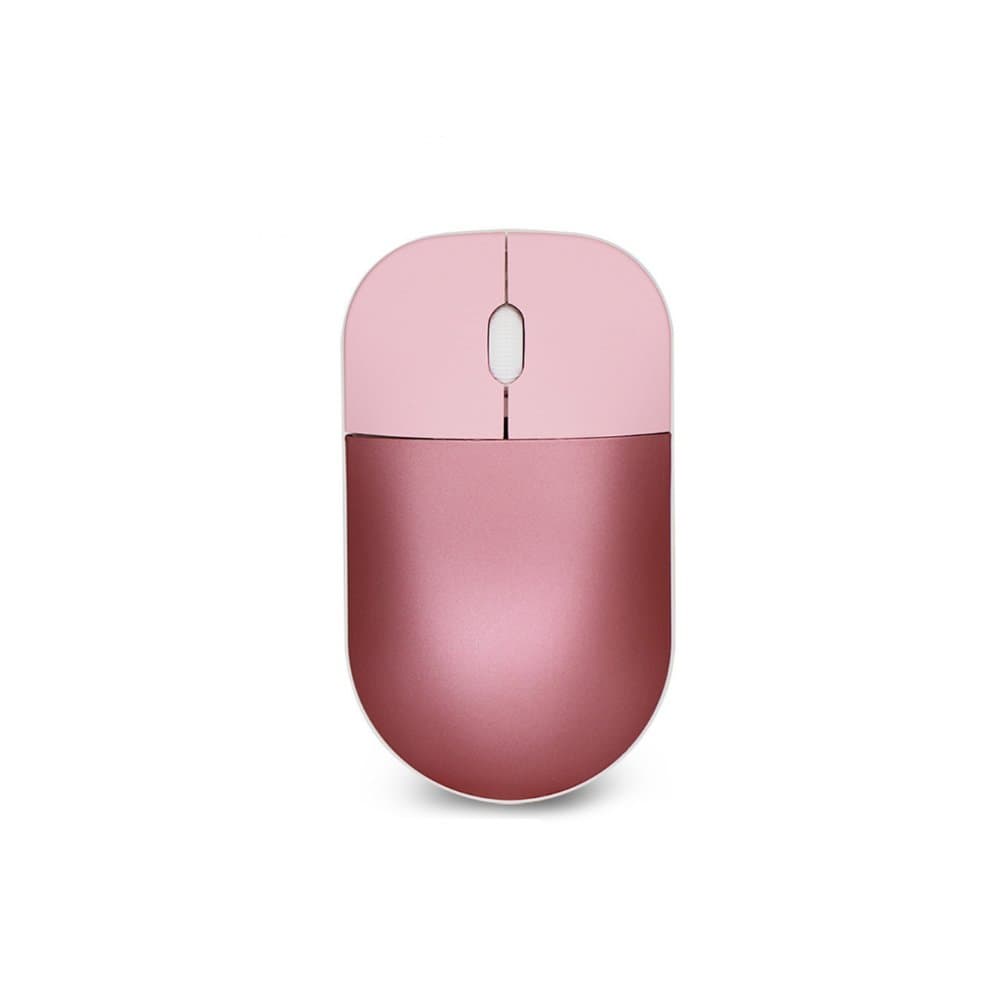 Ergonomic Mouse,Veeki USB Wired Metal Mouse and Hand Warmer with Intelligent Temperature Control,Mini Portable Mouse Perfectly Suited for Desktop PC Laptop Notebook in Winter (Rose Gold)