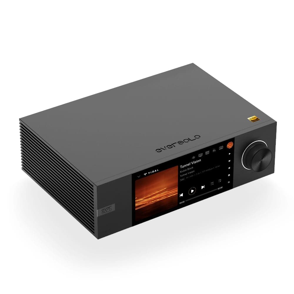 DMP-A6 Streamers, Network Player, Music Service and Streaming MQA Full Decode, DAC, DSD512 PCM768kHz/32Bit Bluetooth 5.0, 6’’HD Touchscreen, Exclusive App