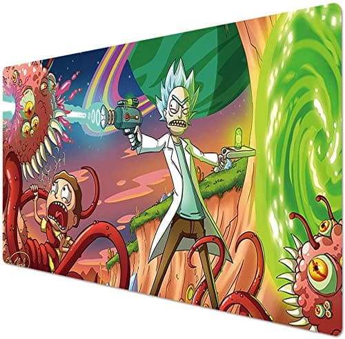 Large Gaming Mouse Pad, Extended XXL Desk Pad & Non-Slip Rubber Mat for Mice and Keyboard with Stitched Edges 90x40 greemdao