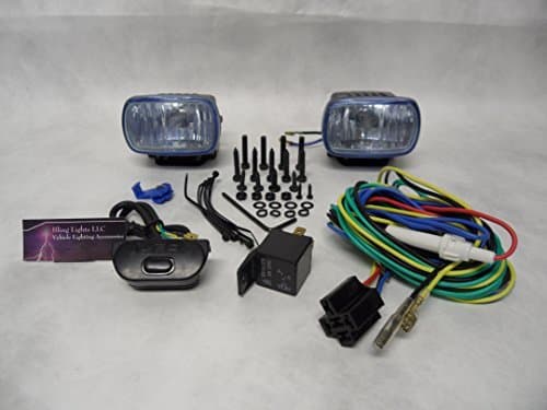 Optilux 1472 Optilux Xenon Halogen Fog Lights Kit Universal Rectangular White