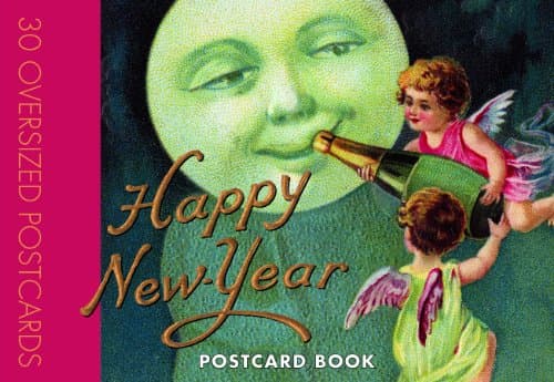 Happy New Year Postcard Book Cards – 16 Oct. 2014
