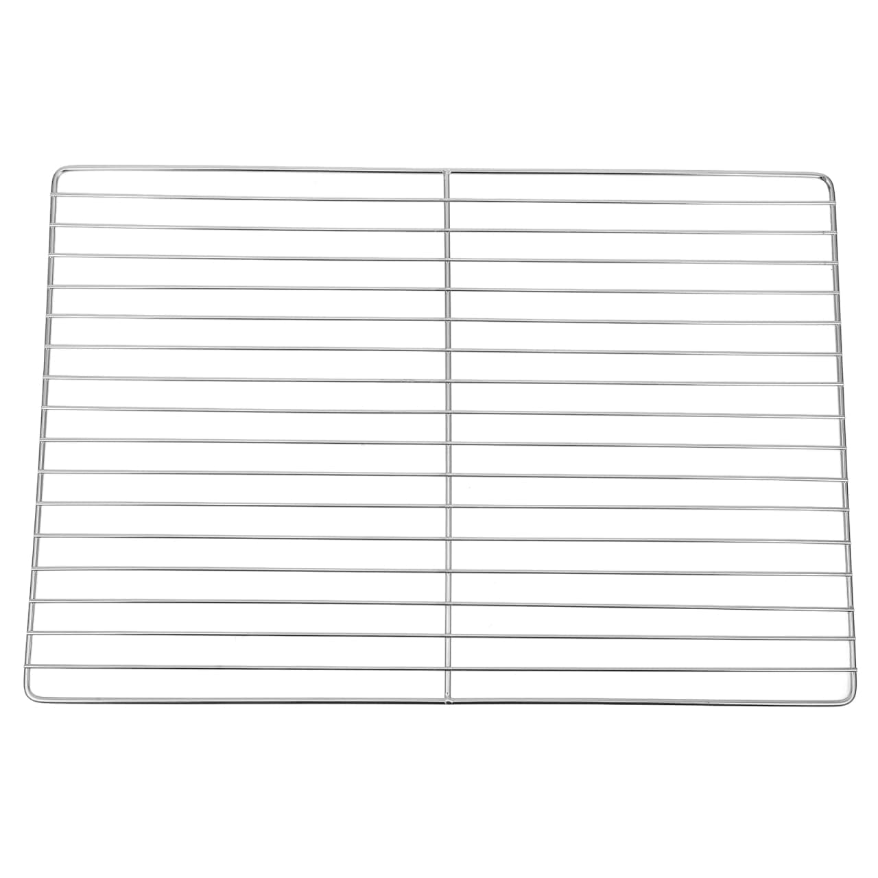 Stainless Steel Barbecue BBQ Grill Wire Mesh Net, Cooking Grid Grates, Vegetable Tray Rack for Camping Grill Cooking Outdoor Picnin (60x30cm)