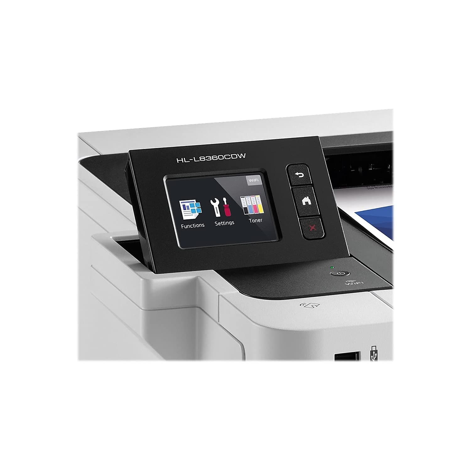 Brother Business Color Laser Printer, HL-L8360CDW, Wireless Networking, Automatic Duplex Printing, Mobile Printing, Cloud printing, Amazon Dash Replenishment Enabled