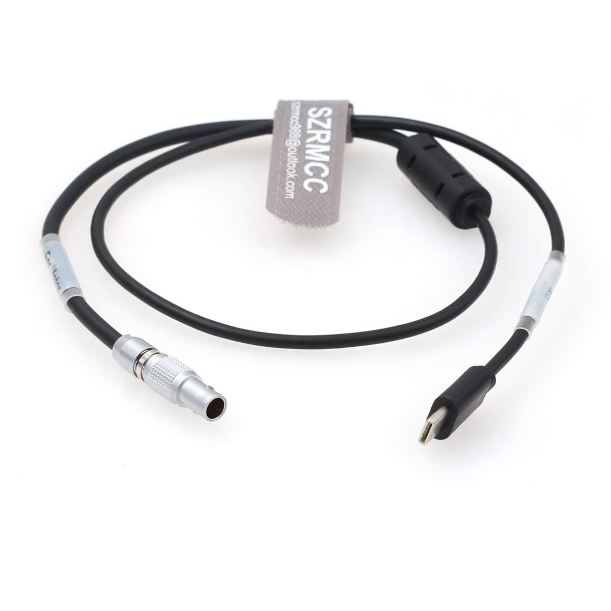SZRMCC Tilta Nucleus-M Motor Run Stop Cable 7 Pin Male to USB C Type-C for Nikon Z6 Z7 Canon R5 R6 C70 Blackmagic Pocket 6K 4K Camera