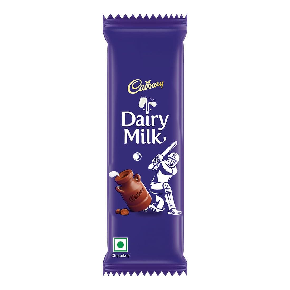 Cadbury Dairy Milk Cricket Pack Chocolate Bar, 20.2 g