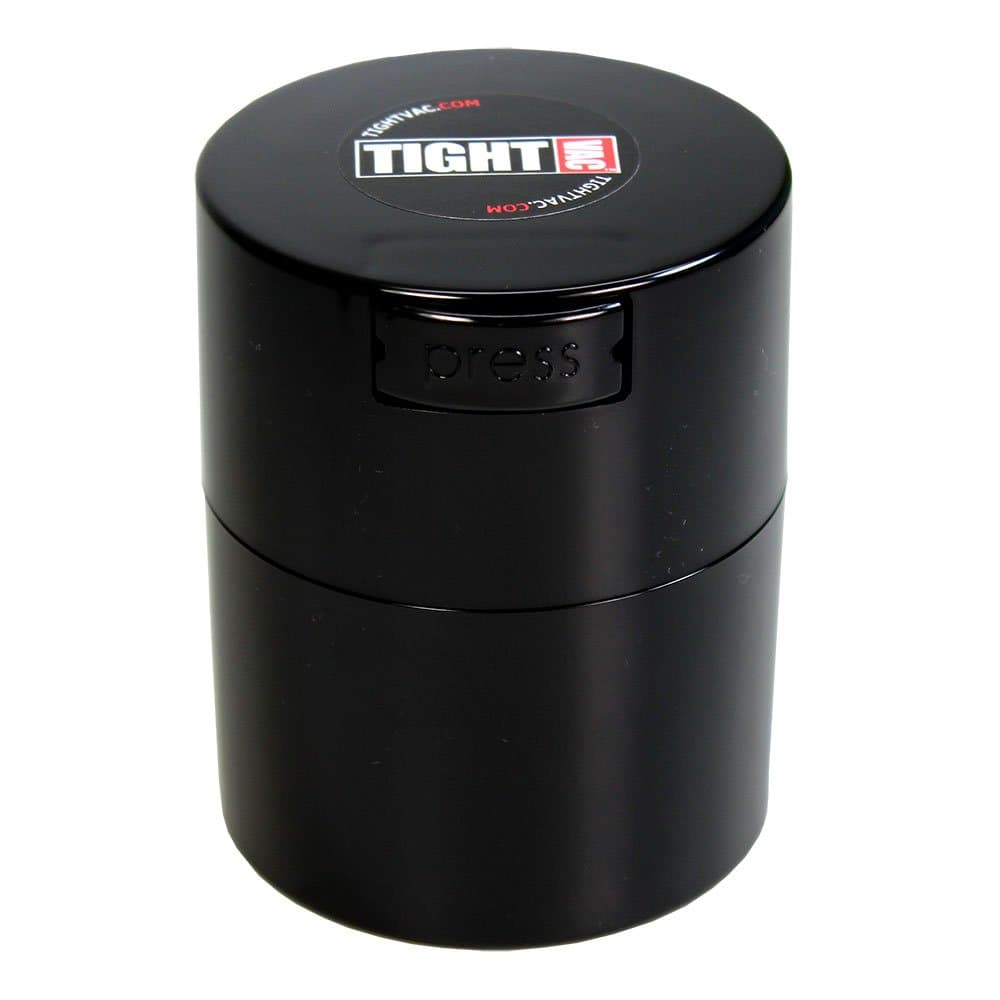 Tightpac America, Inc. airtight Container, Solid Black, .29-Liter/9-Fluid Ounce