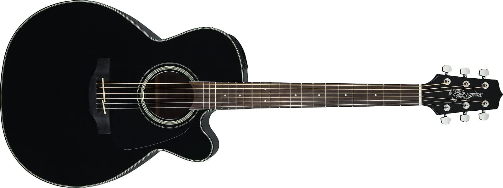 TakamineGN30CE-BLK Semi Acoustic Guitar