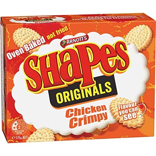 Arnott's Shapes Chicken Crimpy - 175g