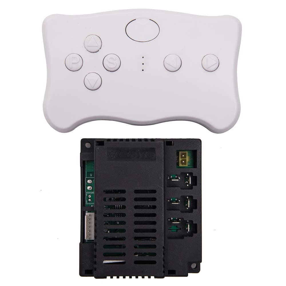 weelye RX41 12V Kids Powered Ride on car 2.4G Bluetooth Remote Control and Receiver Kit Controller Control Box Accessories for Children Electric Ride On Car Replacement Parts