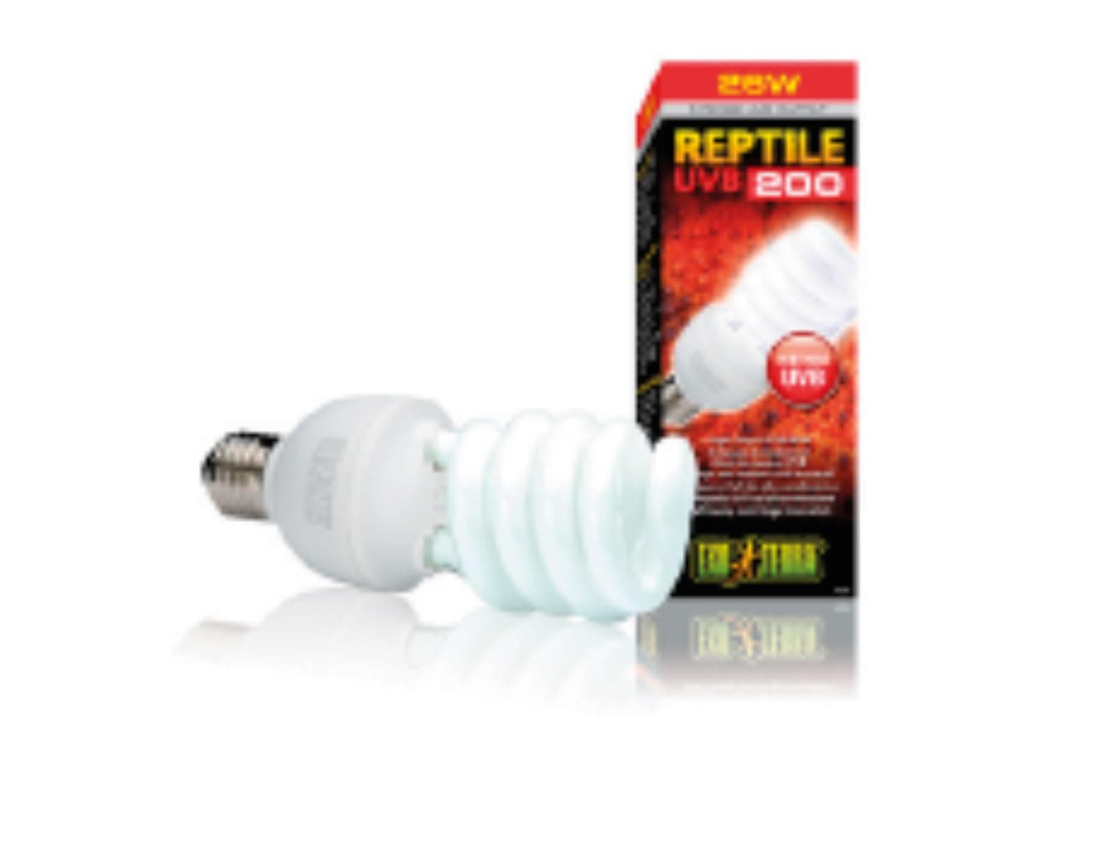 Exo Terra Reptile UVB200 High Output Bulb 25 Watt