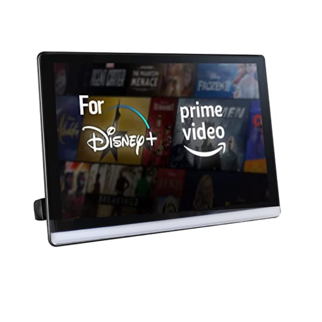 WINCA Universal 12.5 Inch 4K Upgrade Android 10.0 Multifunction Car TV Headrest Monitor Tablet Touch Screen Support 1080P Headset Wi-Fi Bluetooth/USB/SD/HDMI FM Video Player (2+16GB) (1PC)