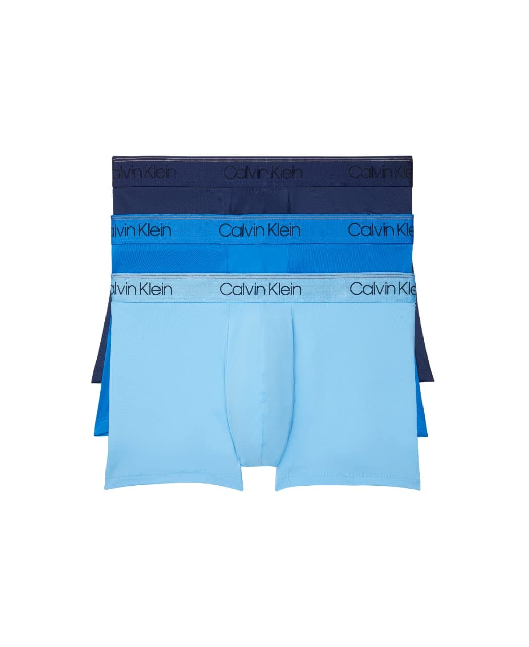 Calvin Klein Men's Underwear Microfiber Stretch 3 Pack Trunk