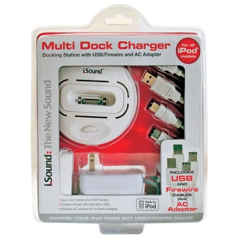 i.Sound Multi-Dock for iPod (White)