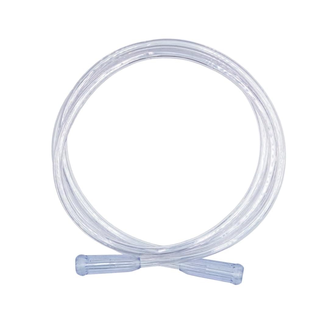 7.6 M Oxygen Tubing | Move Around Freely Without Feeling Restricted by The Length of The Tube | Clear, Three-Channel Tubing X1 | Uninterrupted Oxygen Flow | Add More Length to Tube
