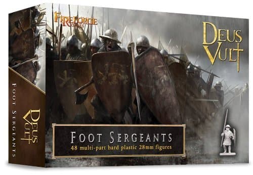 Foot Sergeants - 28mm Hard Plastic figures by Fireforge Games